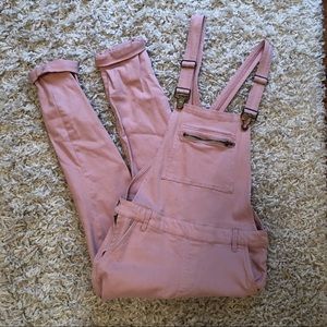 Pink Overalls